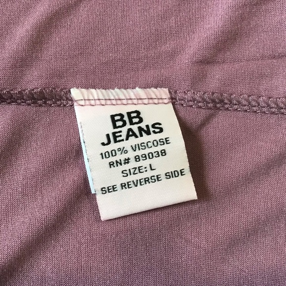 BB Jeans Brand Tank Top Size L Tassel Trimmed Ruffle Adjustable Straps NEW - Picture 6 of 9